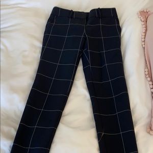 Ann Taylor plaid pants